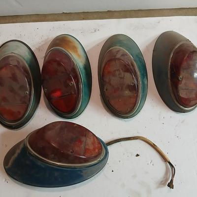 Vintage VW Bug Taillight & Exterior Parts Assortment