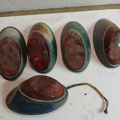 Vintage VW Bug Taillight & Exterior Parts Assortment