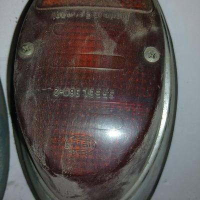 Vintage VW Bug Taillight & Exterior Parts Assortment