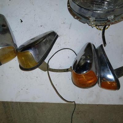 Vintage VW Bug Headlights & Turn Signal Assemblies