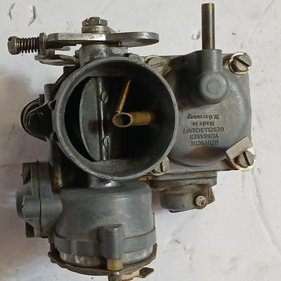 Pair of Vintage Solex 30 PICT-1 Carburetors – VW Beetle Air-Cooled Engine Parts