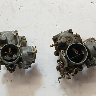 Pair of Vintage Solex 30 PICT-1 Carburetors – VW Beetle Air-Cooled Engine Parts