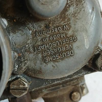 Pair of Vintage Solex 30 PICT-1 Carburetors – VW Beetle Air-Cooled Engine Parts