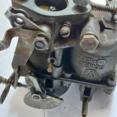 Pair of Vintage Solex 30 PICT-1 Carburetors – VW Beetle Air-Cooled Engine Parts