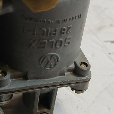 Pair of Vintage Solex 30 PICT-1 Carburetors – VW Beetle Air-Cooled Engine Parts