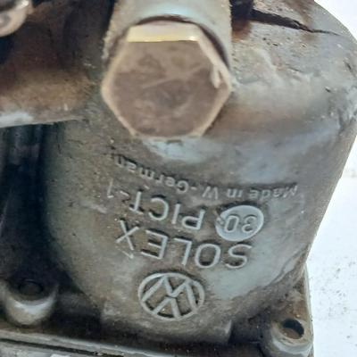Pair of Vintage Solex 30 PICT-1 Carburetors – VW Beetle Air-Cooled Engine Parts