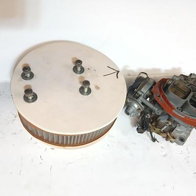 Holley 2-Barrel Carburetor with Round Air Cleaner – Vintage Performance Part