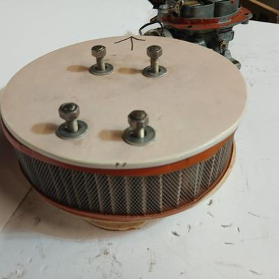 Holley 2-Barrel Carburetor with Round Air Cleaner – Vintage Performance Part