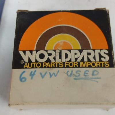 VW Beetle Parts Lot – 1965 & 1972 Bug – Spark Plugs, Brake Parts, Oil Pump & More
