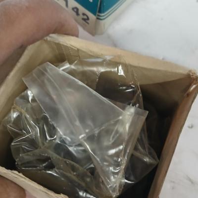 VW Beetle Parts Lot – 1965 & 1972 Bug – Spark Plugs, Brake Parts, Oil Pump & More