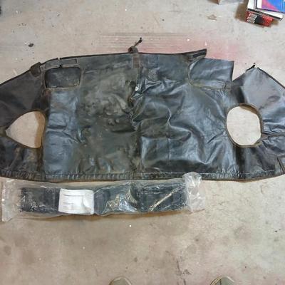 Vintage Volkswagen Beetle Car Bra + VW Cargo Management Kit (New in Bag)
