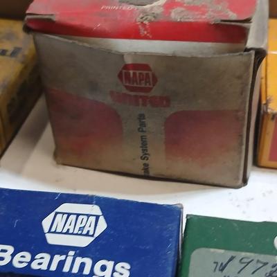 Vintage Bearings Lot – NAPA, Federal, CR, Loose Steel Balls – NOS & Parts