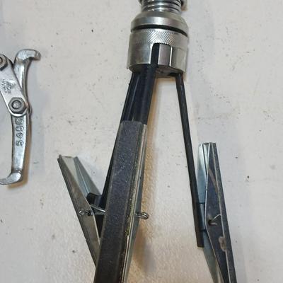 Automotive Puller Tool Lot – Gear Puller, Brake Hone, Ball Joint Separator