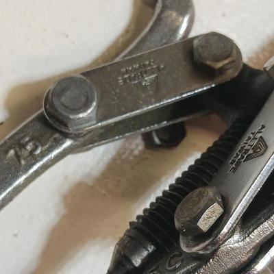 Automotive Puller Tool Lot – Gear Puller, Brake Hone, Ball Joint Separator