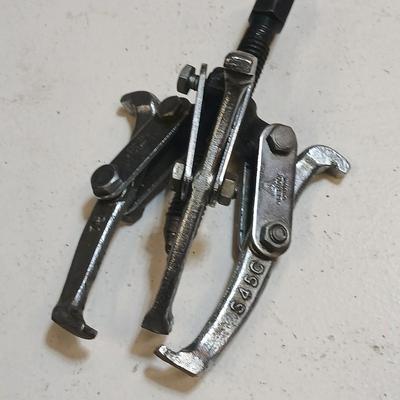 Automotive Puller Tool Lot – Gear Puller, Brake Hone, Ball Joint Separator