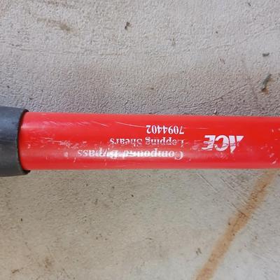 Yard & Garden Tool Lot – Pump Sprayer, Loppers, Ortho GroundClear Weed Killer