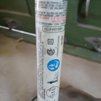 Yard Maintenance Lot – Corded Grass Trimmer, Push Broom, .095 Trimmer Line