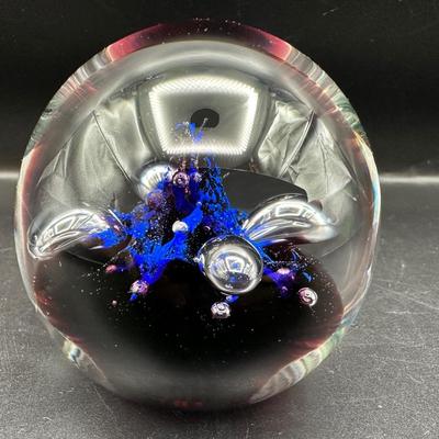Vintage Caithness Paperweight Moonflower