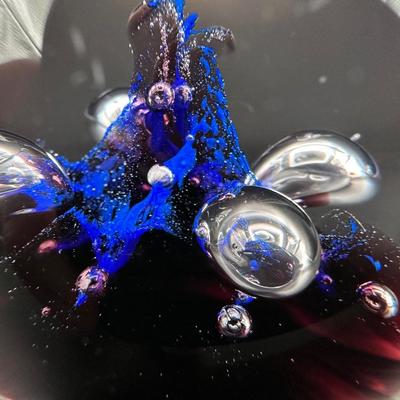 Vintage Caithness Paperweight Moonflower
