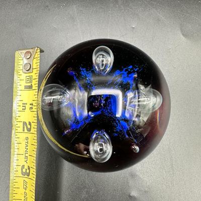 Vintage Caithness Paperweight Moonflower
