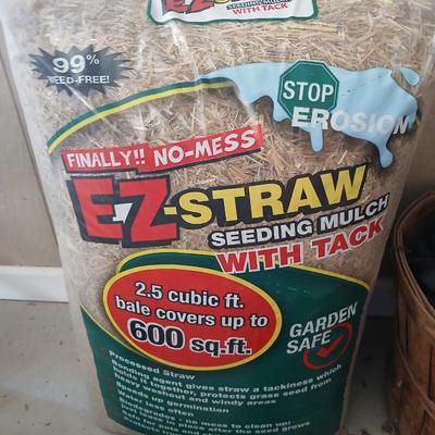 Garden & Landscaping Lot – EZ Straw, Hose, Landscape Pins, Hangers & More