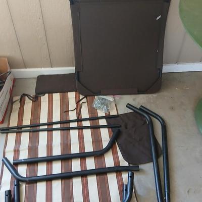 Outdoor Canopy Hammock with stand – Disassembled with Hardware & Frame