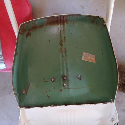 Vintage Arvin Red Spring Chair