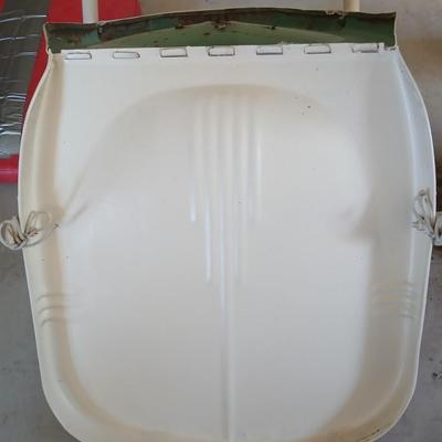 Vintage Arvin Red Spring Chair