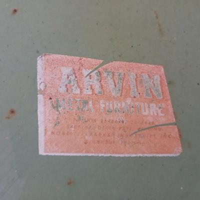 Vintage Arvin Red Spring Chair
