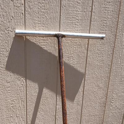 Antique Hand Tiller with Plow Blades