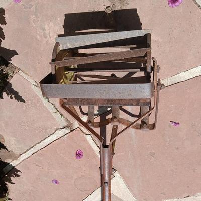 Antique Hand Tiller with Plow Blades