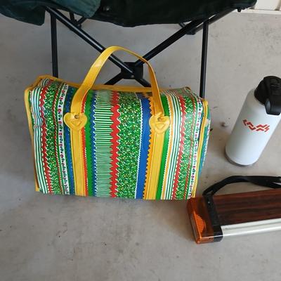 Outdoor Adventure Lot – Camp Chair, Bag, Light & More