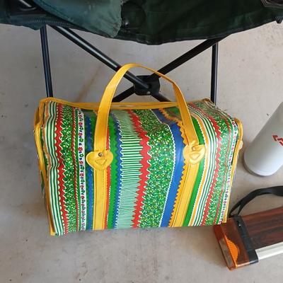 Outdoor Adventure Lot – Camp Chair, Bag, Light & More