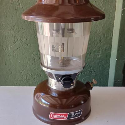 Vintage Coleman Model 275 Lantern – Brown