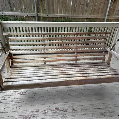 Cypress Porch Swing (See Details)