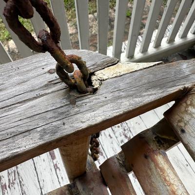 Cypress Porch Swing (See Details)