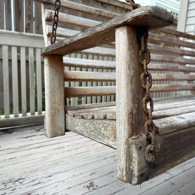 Cypress Porch Swing (See Details)
