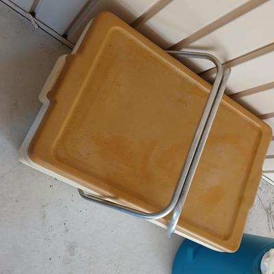 Vintage Coleman Cooler & Reliance Aqua-Tainer Water Jug RETRO Camping!