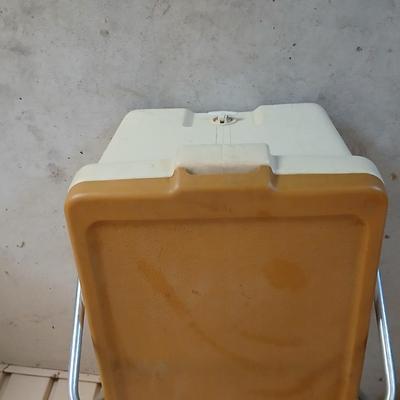 Vintage Coleman Cooler & Reliance Aqua-Tainer Water Jug RETRO Camping!