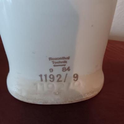 ROSENTHAL TECHNIK GERMANY GLAZED PORCELAIN GLOVE MOLD