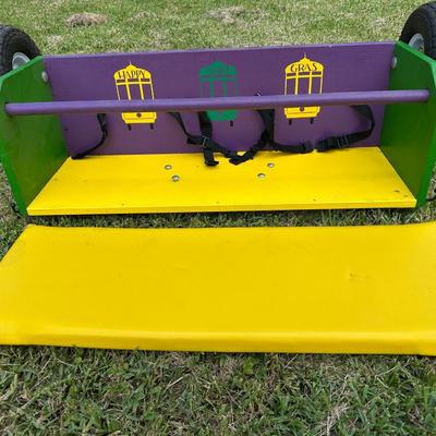 Mardi Gras Ladder Seat