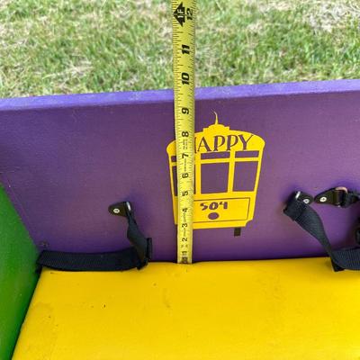 Mardi Gras Ladder Seat