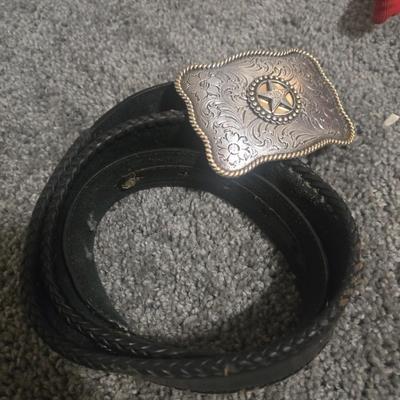 Vintage belt and buckle
