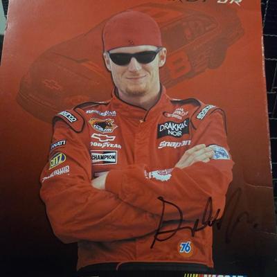 Autographed dale earhart jr