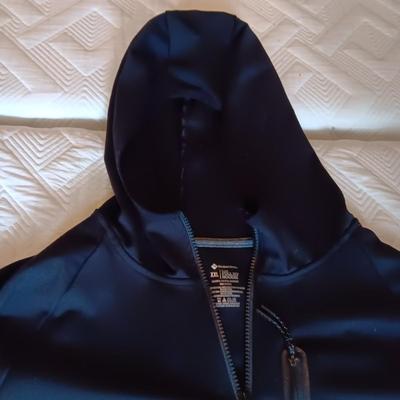 MEN'S FULL ZIP HOODIE (XXL) & WRANGLER CARPENTER JEANS (36 X 30)