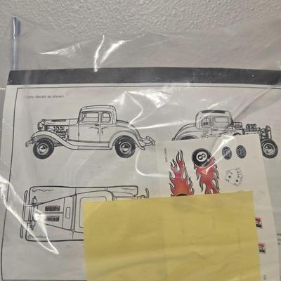 Complete model car kit no box