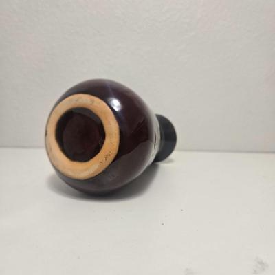 Small glazed vase