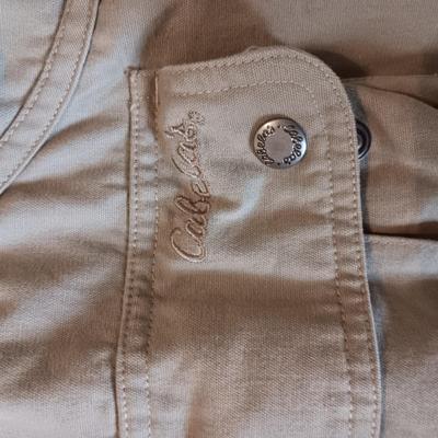 MEN'S CABELA'S OUTDOOR GEAR HUNTING JACKET WITH REMOVABLE SLEEVES (XL)