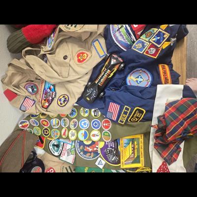 Vintage Boy Scout items lot