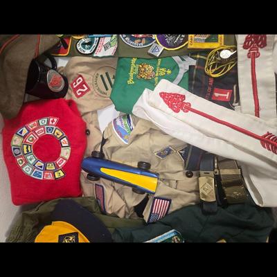 Vintage Boy Scout items lot